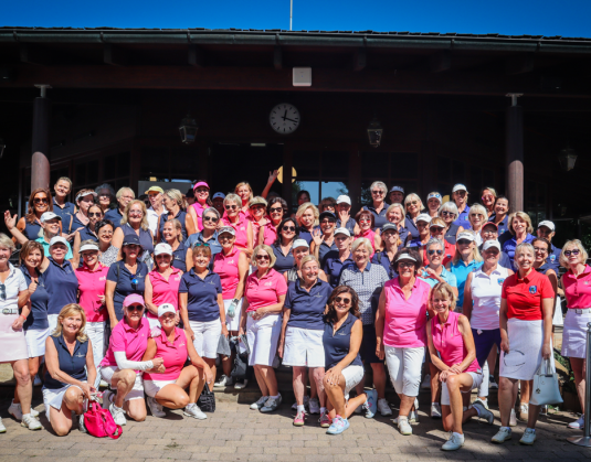 Gruppenbild Damengolf FSP St2. Leon Rot